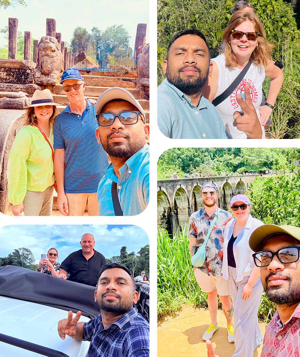 Sri Lanka travel scene with landscapes and safari inspiration